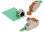 TE Connectivity Conector de cables instalable en campo RJ45