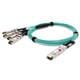 Amphenol ProLabs AOC-QSFP-4SFP-10G-10M-C