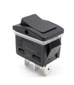 Imagen ampliada de E-Switch RCA1913F1ABLKBLKWHT3