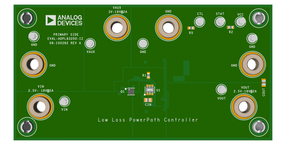 Location Circuit - Analog Devices Inc. EVAL-ADPL83200-IZ Evaluation Board