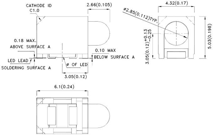 Application Circuit Diagram - Kingbright LED Circuit Board Indicators