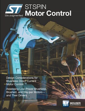 STMicroelectronics Controladores de motores de bajo voltaje STSPIN