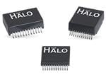 HALO Electronics Gigabit PoE/PoE+/PoE++ Ethernet Transformers