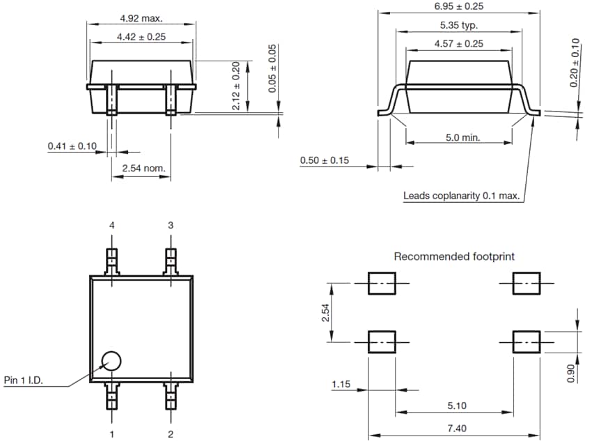 Vishay Semiconductors VOMA617A Optocoupler