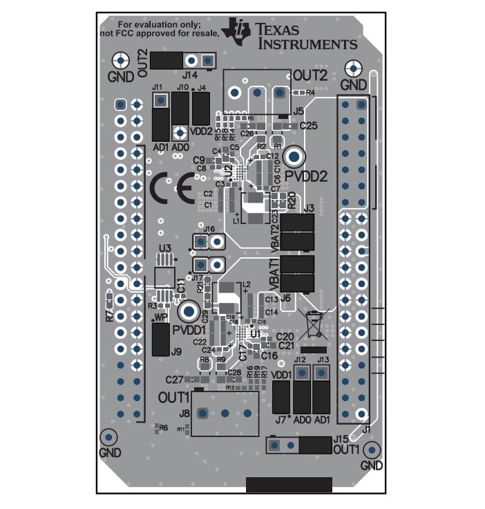 Texas Instruments TAS2564YBGEVM-DC Evaluation Module
