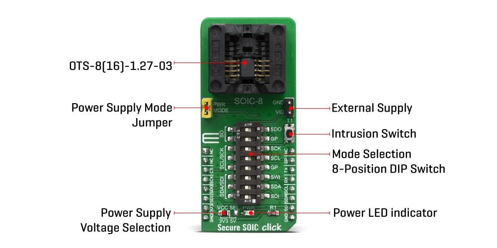 Mikroe Secure SOIC Click