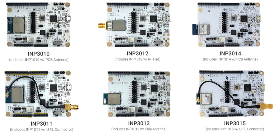 InnoPhase IoT INP301x EVB-A Development Boards