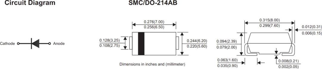 Comchip Technology ES3xC-HF Superfast Recovery Rectifiers