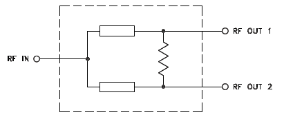 Schematic - Mini-Circuits EP2 2-Way & EP4 4-Way Power Splitter/Combiners