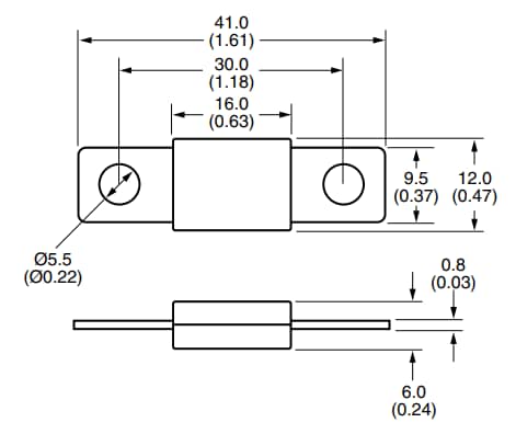 Chart - Eaton AMI Bolt-In Automotive Fuses