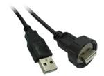 Stewart Connector / Cinch Connectivity Solutions IP67 USB Type-A Cable Assemblies