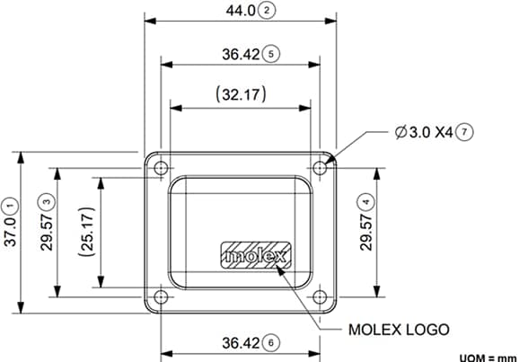 Molex On-Metal Wi-Fi Antenna