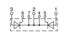 Block Diagram - IXYS MCK200-18io1 Thyristor Modules