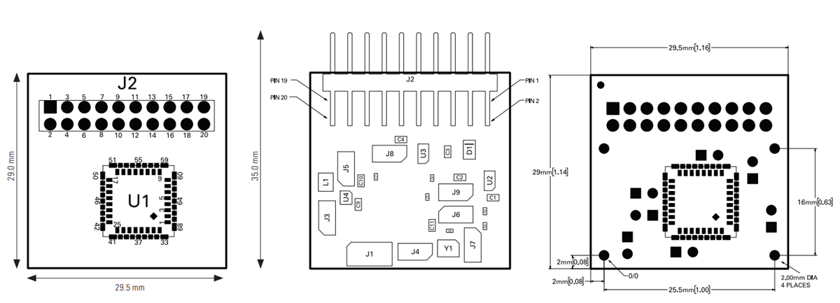 Teledyne FLIR Lepton Camera Breakout Board v2.0