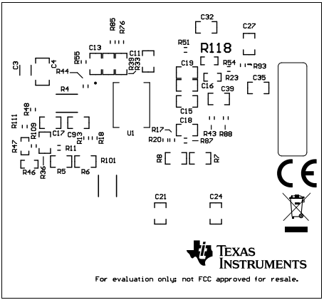 Location Circuit - Texas Instruments TPS7H500xEVM Evaluation Modules