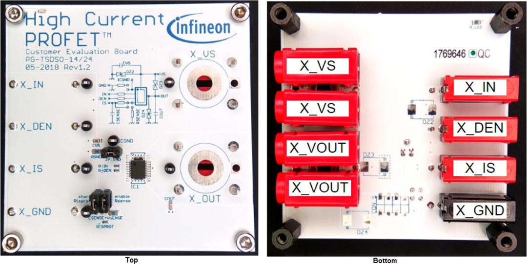 Infineon Technologies BTS7002-1EPPEB PROFET+2 Evaluation Board