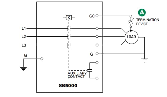 Schematic - Littelfuse SB5000 Industrial Shock Block