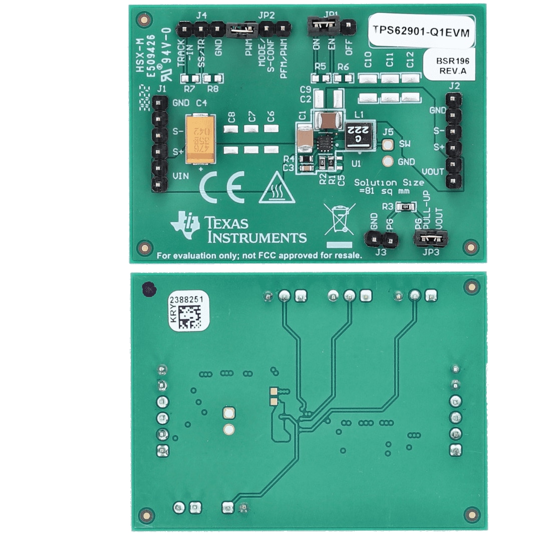 Texas Instruments TPS6290x-Q1EVM Evaluation Modules