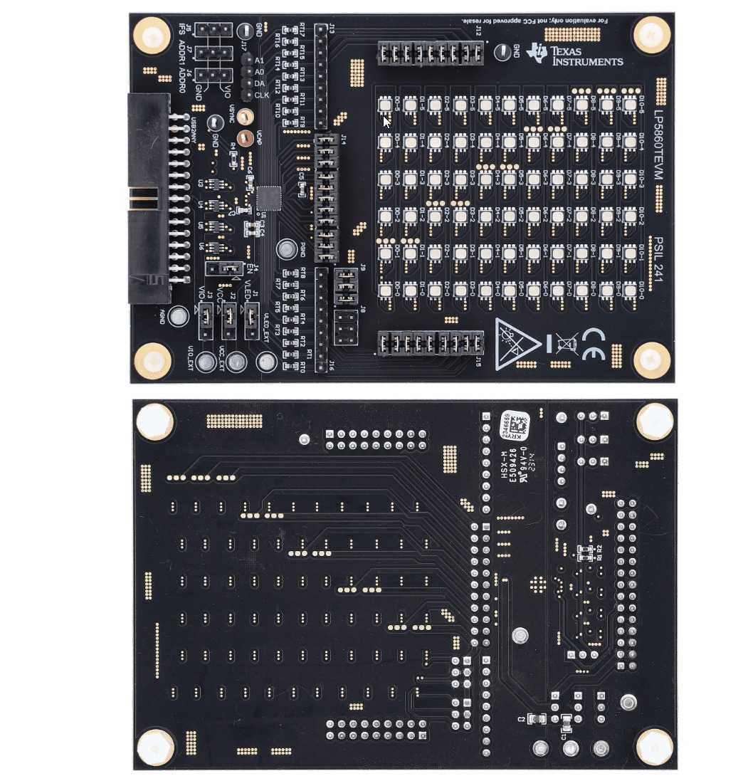 Texas Instruments LP5860TEVM Evaluation Module