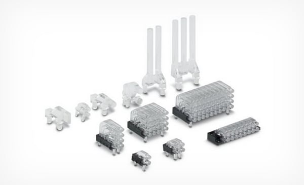 Chart - Phoenix Contact HS LC Light Guides for Enclosures