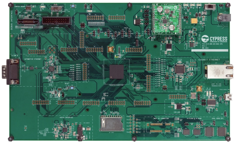 Infineon Technologies TRAVEO™ T2G Evaluation Board