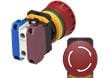 Interruptores de seguridad de emergencia de 22 mm con pulsador PBSE22
