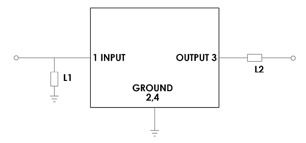 Application Circuit Diagram - Abracon ABSES SMD SAW Filter