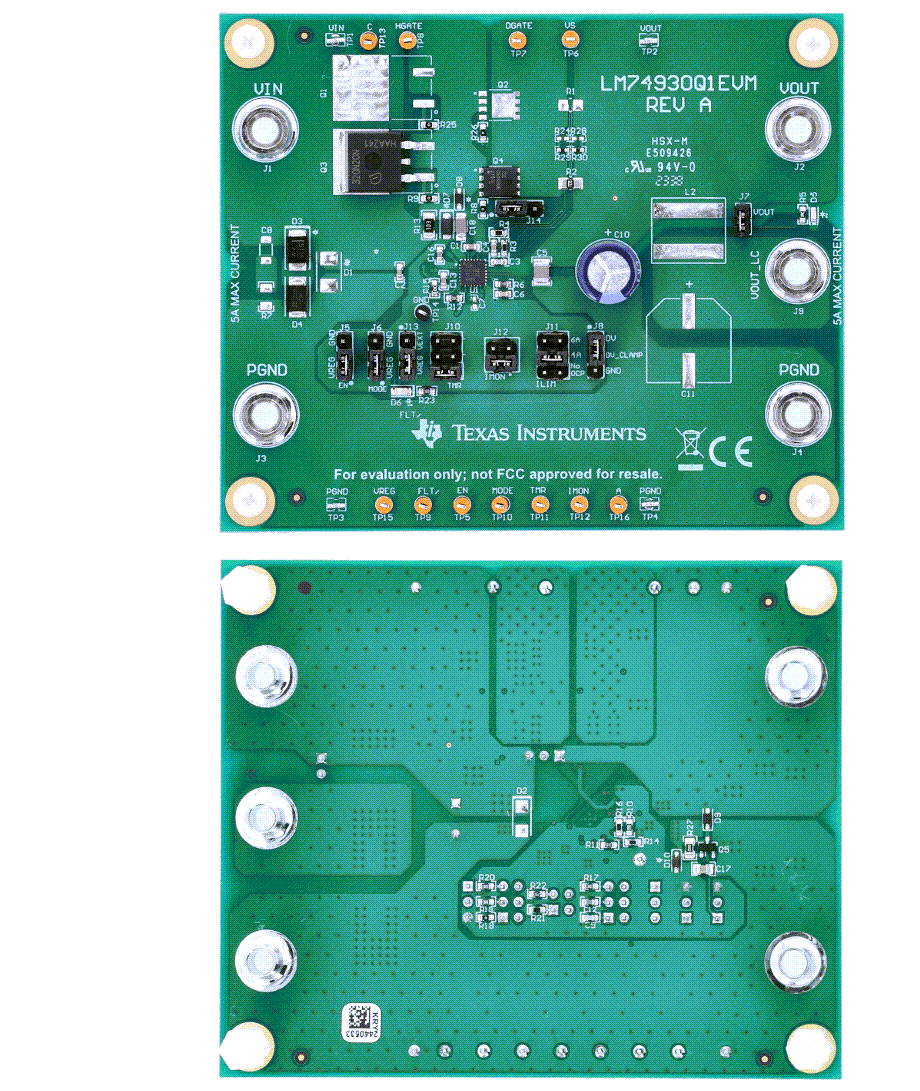 Texas Instruments LM74930Q1EVM Evaluation Module