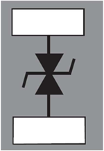 Application Circuit Diagram - STMicroelectronics ESDZX168B-1BF4 Bidirectional Single Line TVS Diode