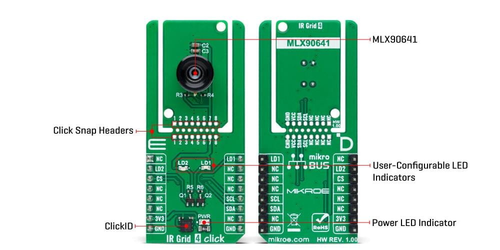 Mikroe IR Grid 4 Click