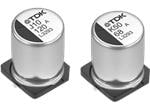 TDK Capacitores electrolíticos híbridos de aluminio SMD B409x