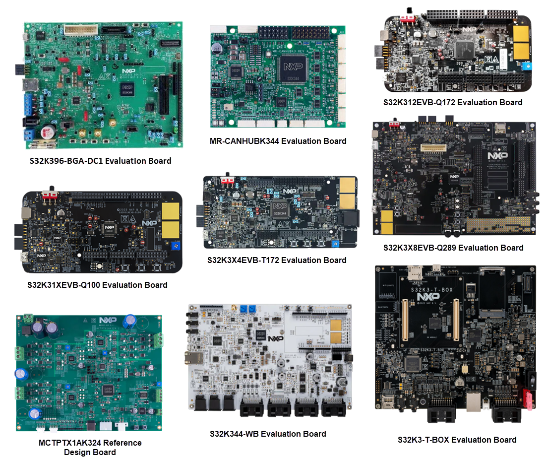 NXP Semiconductors S32K3 Eval Boards for Automotive General Purpose