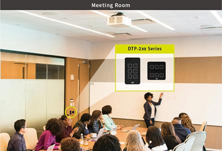Infographic - MEAN WELL DTP-2x DALI-2 Lighting Touch Panels (Push Button)