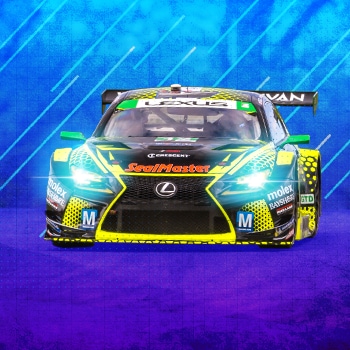 Mouser-Sponsored Vasser Sullivan Lexus Team Car