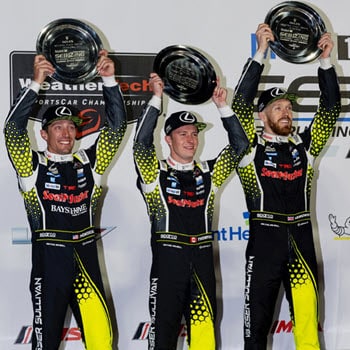 Mouser-Sponsored Vasser Sullivan Lexus Racing Team Scores Podium Finish at the Mobil 1 Twelve Hours of Sebring IMSA Race