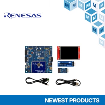 Mouser is now stocking the RA6M3 AI/ML and RA4E1 AI/ML reference kits from Renesas Electronics.