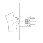 Imagen ampliada de TE Connectivity / P&B RMS1R102M7QES